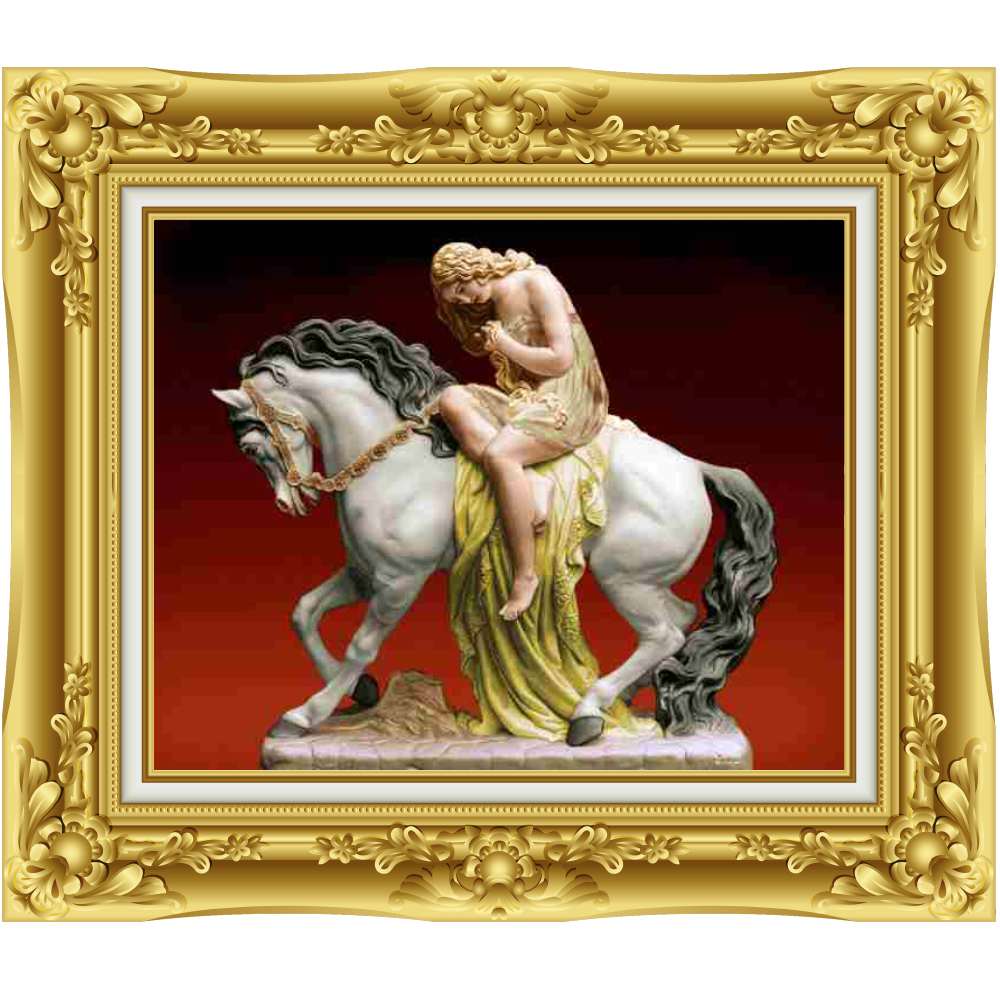 تابلو‌ فرش دستباف لیدی گودیوا