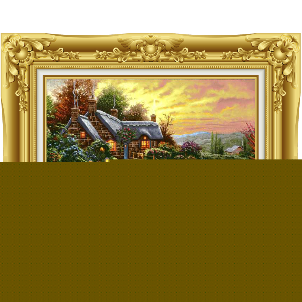 تابلو‌ فرش دستباف منظره راه زیبایی‌ها