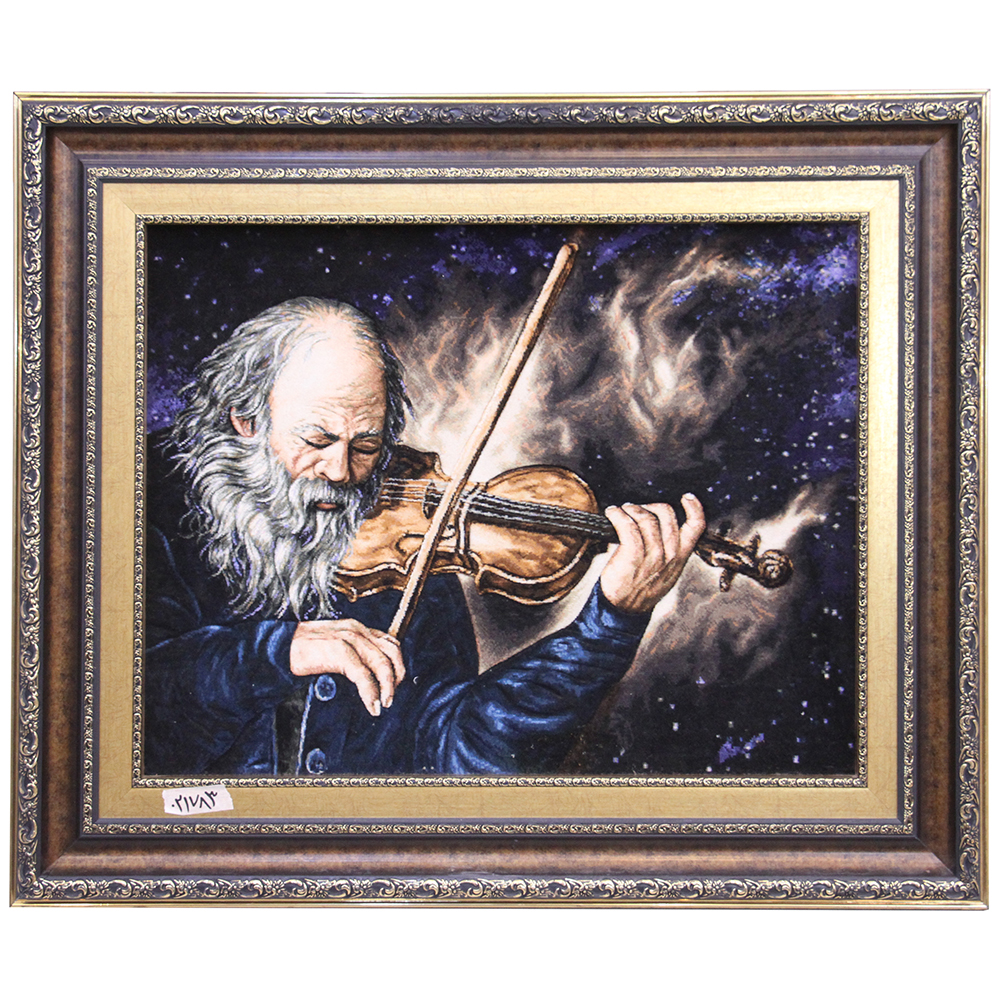 تابلوفرش دستباف استاد پیر