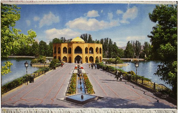 تابلو‌ فرش دستباف ائل‌گلی تبریز