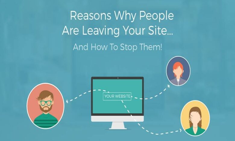 چرا کاربرها سایت شما را ترک میکنند؟
